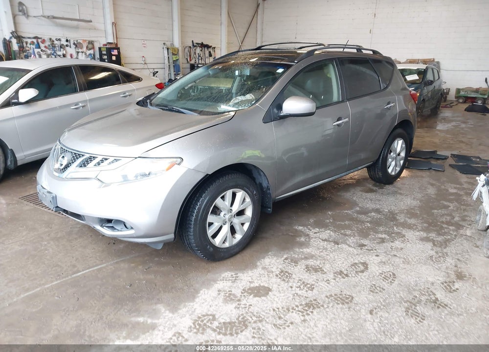 2012 NISSAN MURANO VIN: JN8AZ1MW5CW229083