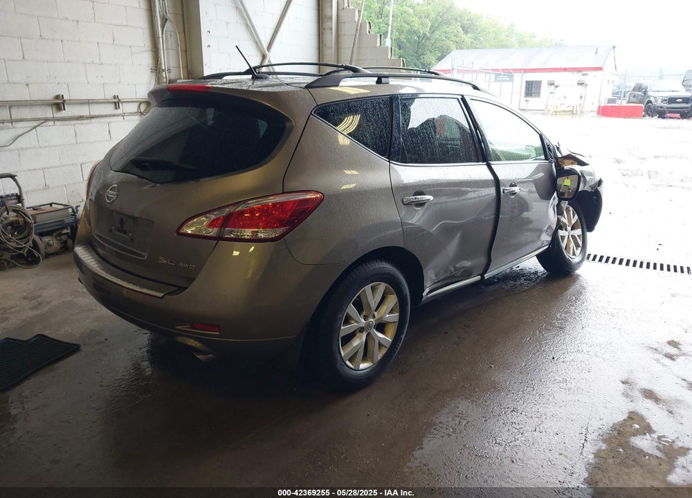 2012 NISSAN MURANO VIN: JN8AZ1MW5CW229083