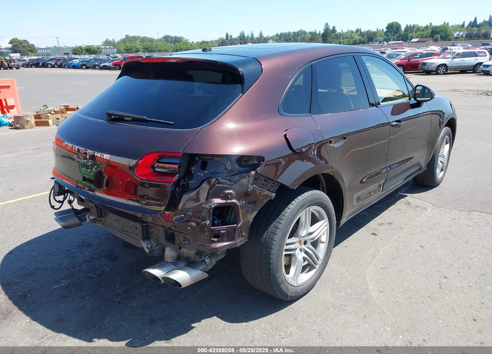 2015 PORSCHE MACAN VIN: WP1AB2A54FLB60408