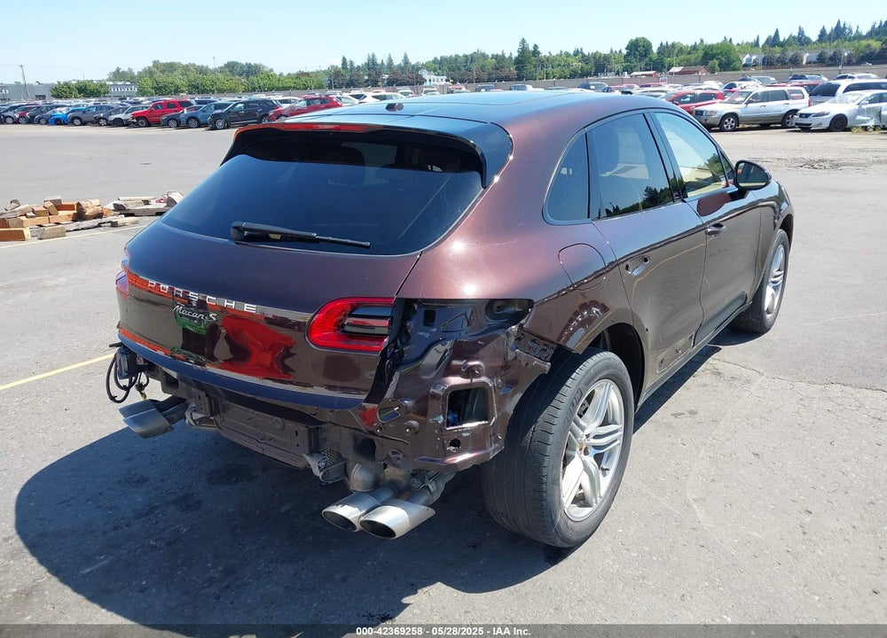 2015 PORSCHE MACAN VIN: WP1AB2A54FLB60408