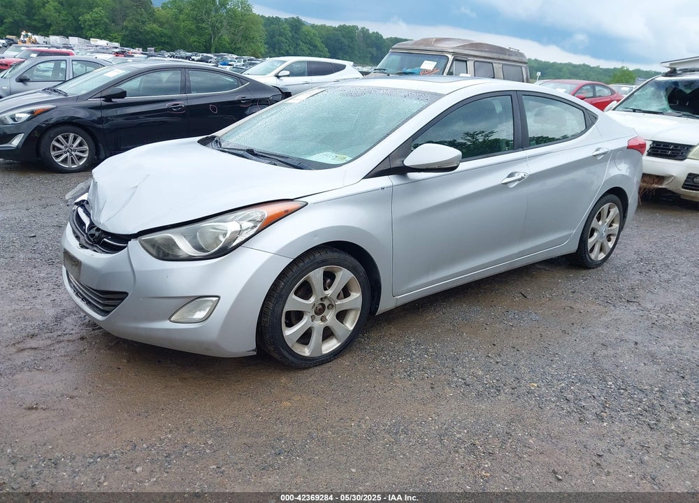 2012 HYUNDAI ELANTRA LIMITED (ULSAN PLANT) VIN: KMHDH4AEXCU234280