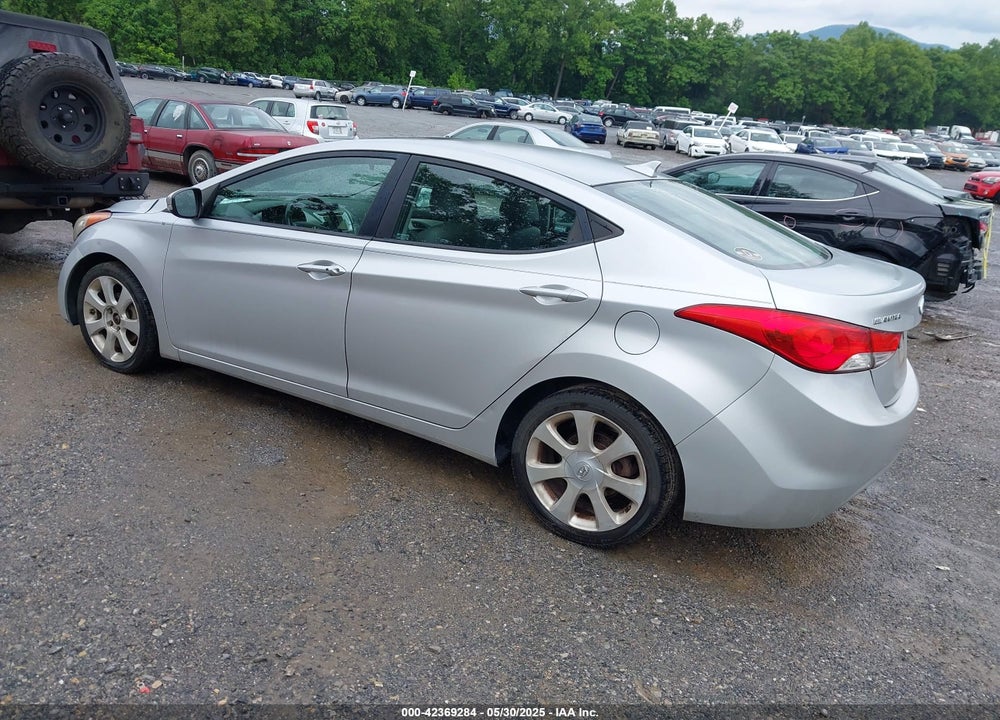2012 HYUNDAI ELANTRA LIMITED (ULSAN PLANT) VIN: KMHDH4AEXCU234280
