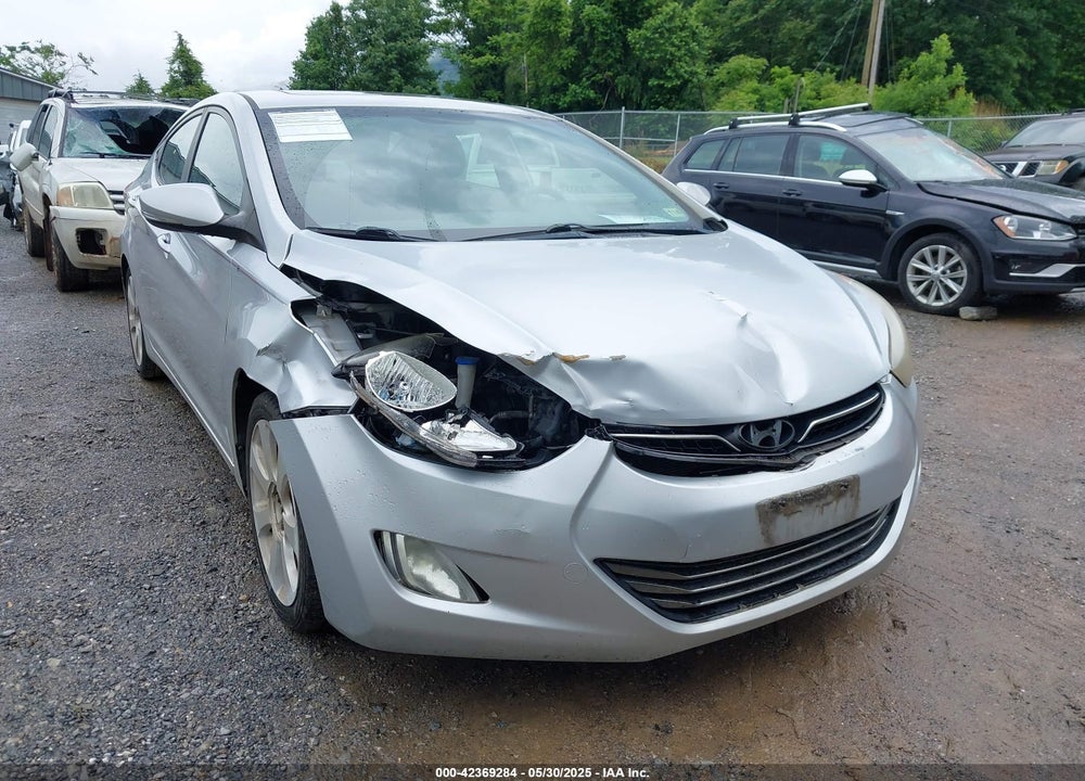 2012 HYUNDAI ELANTRA LIMITED (ULSAN PLANT) VIN: KMHDH4AEXCU234280