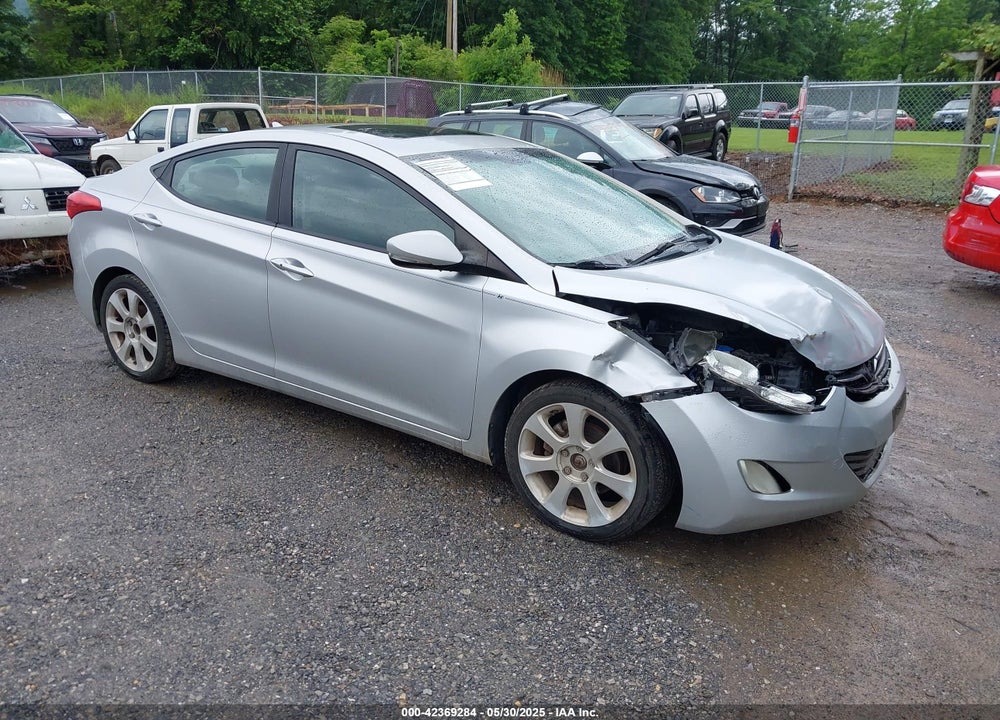 2012 HYUNDAI ELANTRA LIMITED (ULSAN PLANT) VIN: KMHDH4AEXCU234280