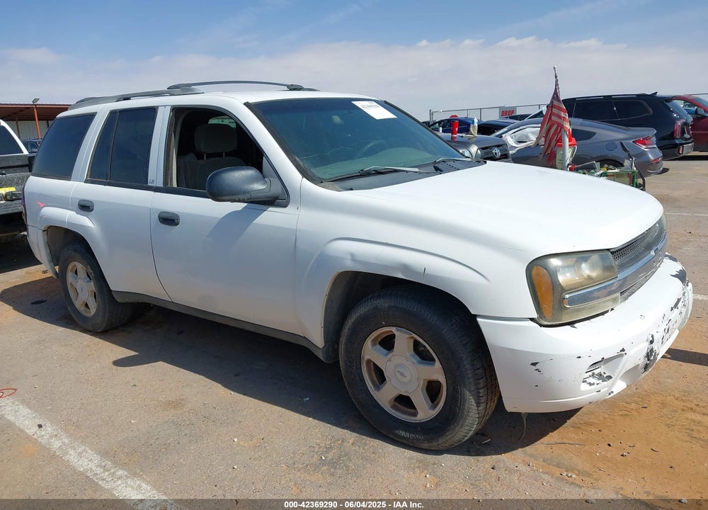 2002 CHEVROLET TRAILBLAZER LS VIN: 1GNDS13SX22429708