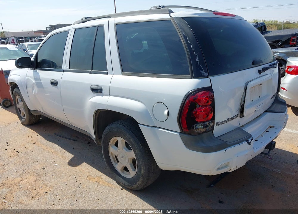 2002 CHEVROLET TRAILBLAZER LS VIN: 1GNDS13SX22429708