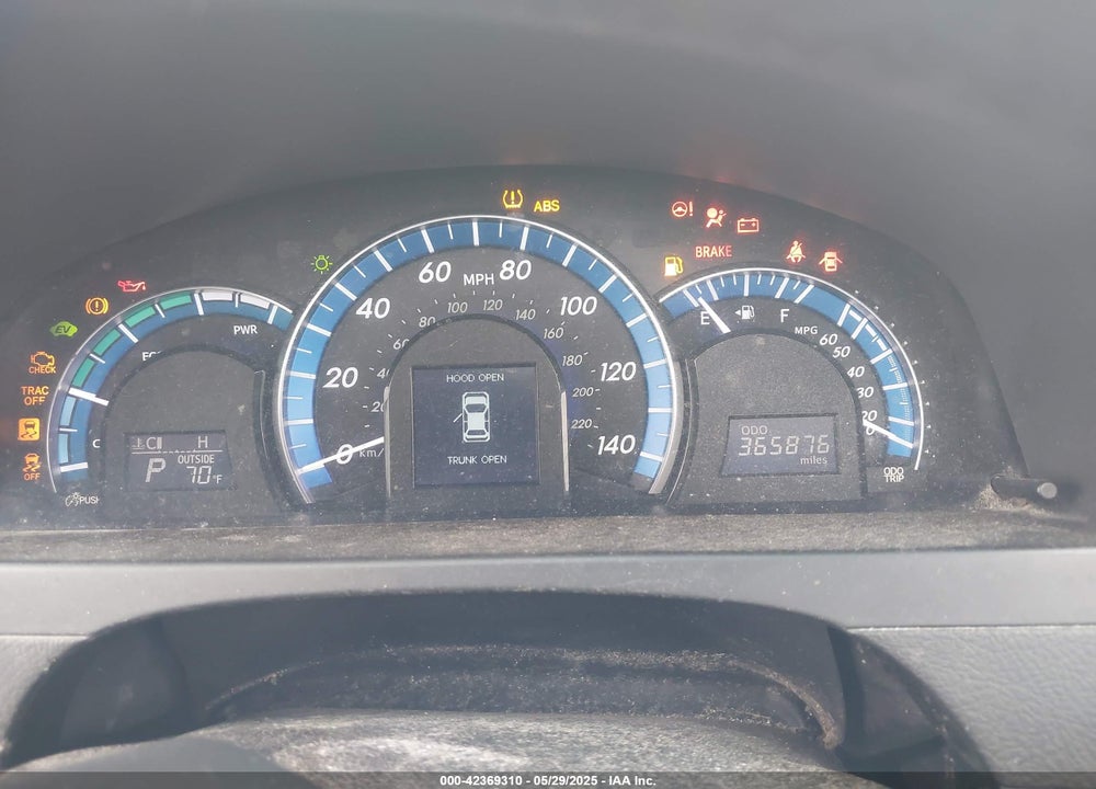 2013 TOYOTA CAMRY VIN: 4T1BD1FK8DU077110