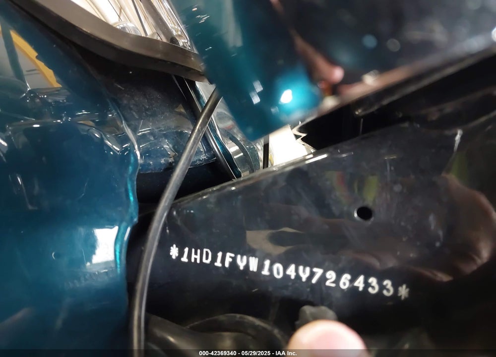 2004 HARLEY-DAVIDSON FLHRSI VIN: 1HD1FYW104Y726433