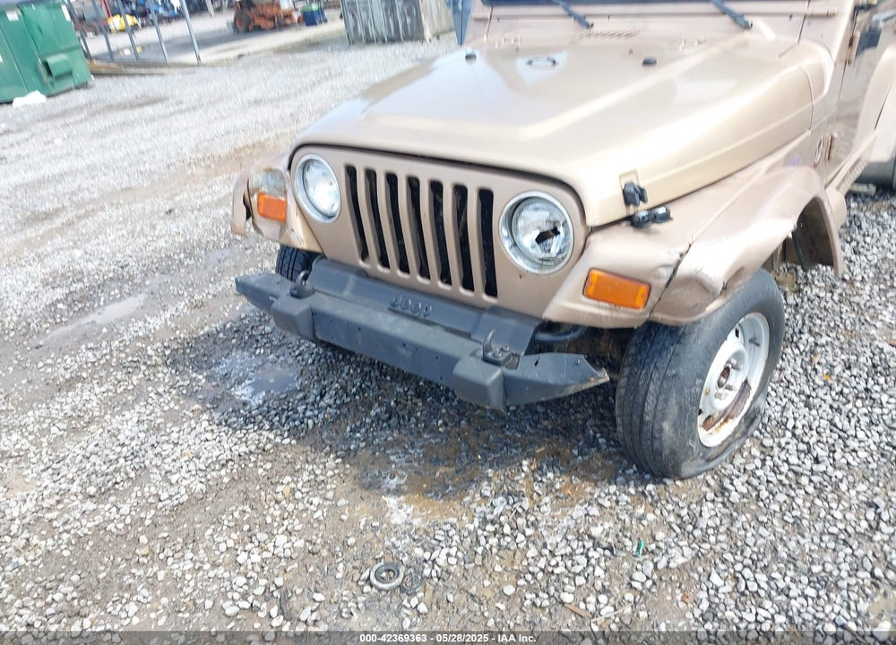 1999 JEEP WRANGLER SAHARA VIN: 1J4FY49S3XP407594