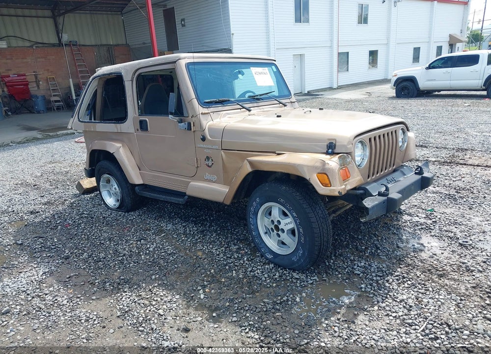 1999 JEEP WRANGLER SAHARA VIN: 1J4FY49S3XP407594