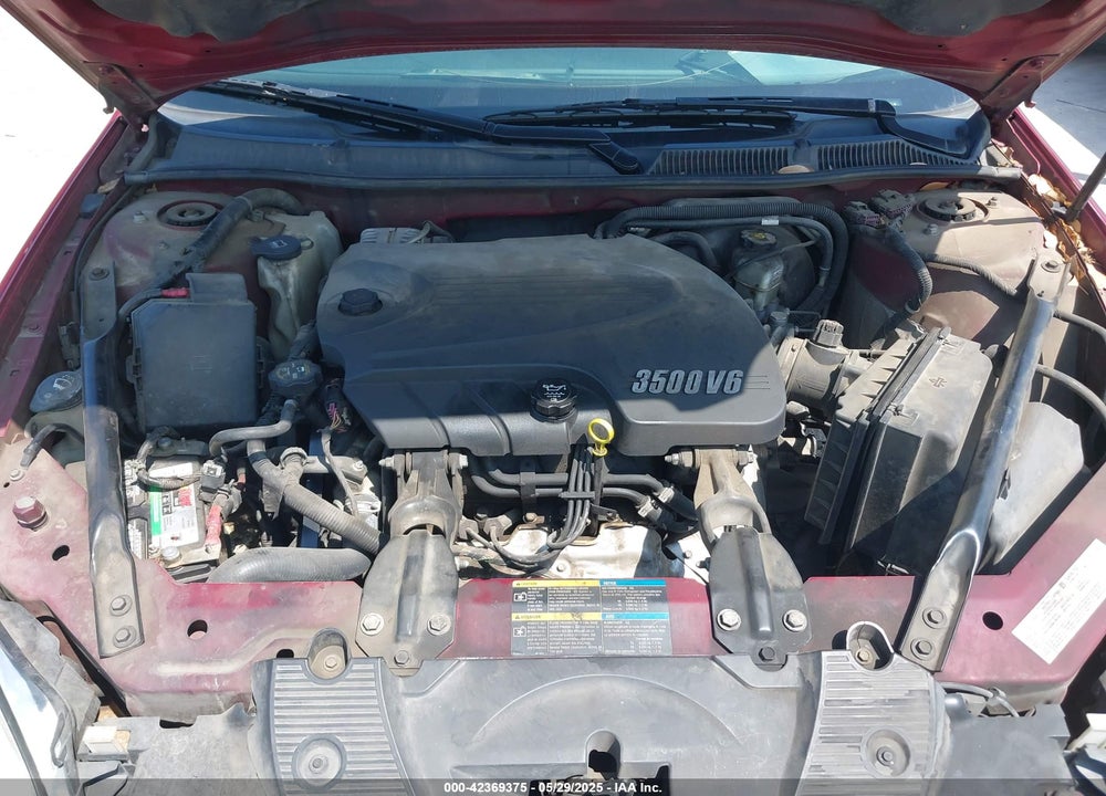 2006 CHEVROLET IMPALA LT VIN: 2G1WT55K069407719