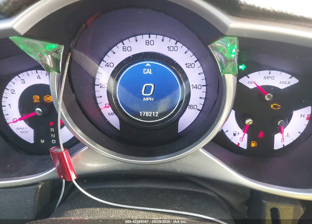 2012 CADILLAC SRX VIN: 3GYFNAE32CS625298