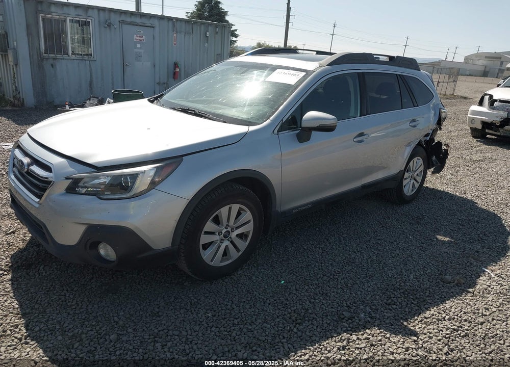 2018 SUBARU OUTBACK 2.5I PREMIUM VIN: 4S4BSAHC5J3292781