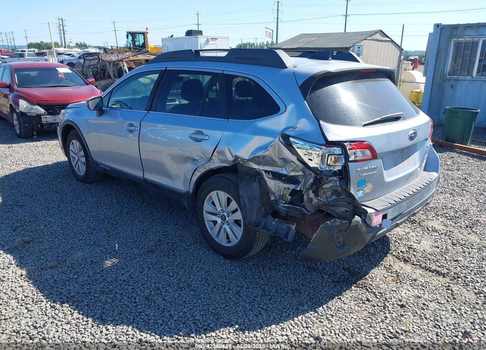 2018 SUBARU OUTBACK 2.5I PREMIUM VIN: 4S4BSAHC5J3292781