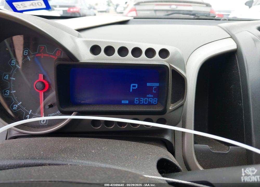 2014 CHEVROLET SONIC VIN: 1G1JC6SB9E4234627