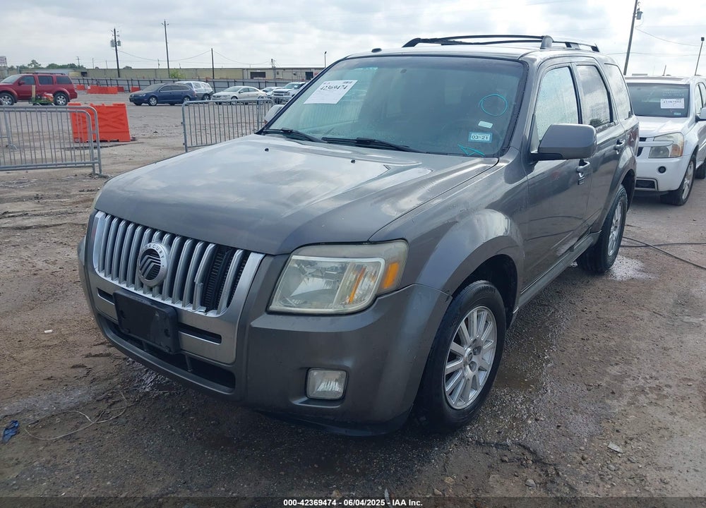 2011 MERCURY MARINER PREMIER VIN: 4M2CN8HG3BKJ07656