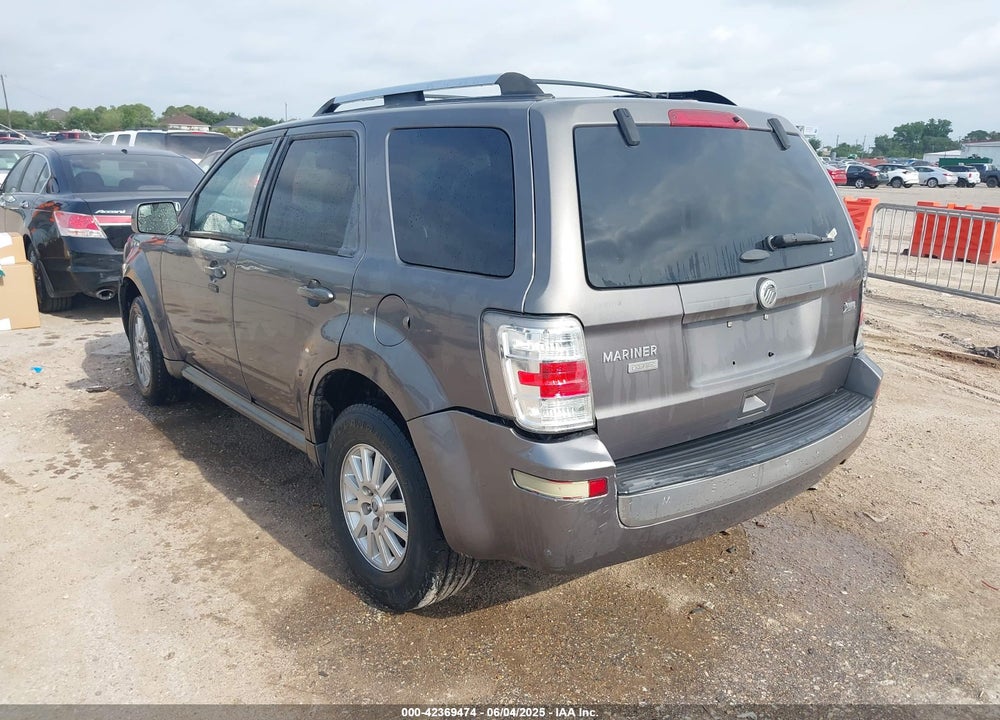 2011 MERCURY MARINER PREMIER VIN: 4M2CN8HG3BKJ07656