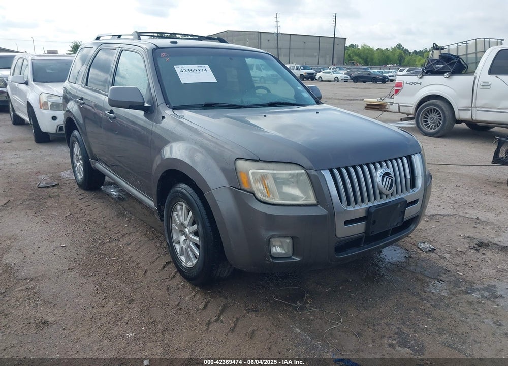 2011 MERCURY MARINER PREMIER VIN: 4M2CN8HG3BKJ07656
