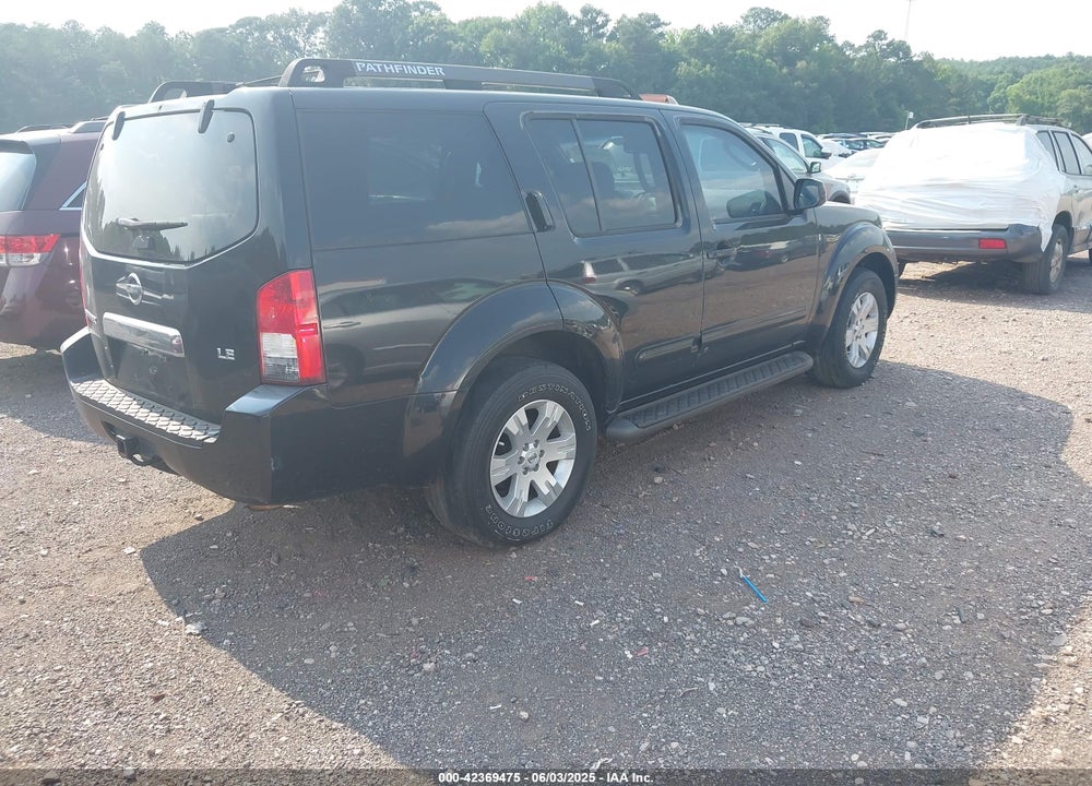 2006 NISSAN PATHFINDER VIN: 5N1AR18W36C666944