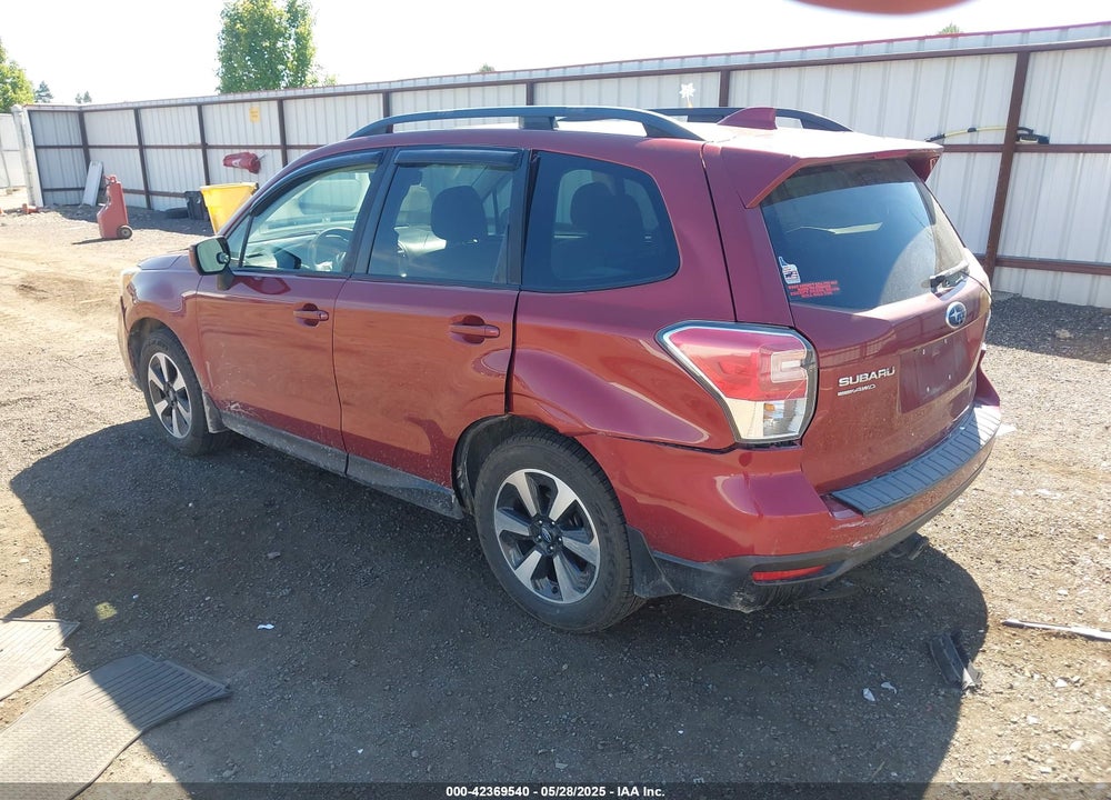 2017 SUBARU FORESTER 2.5I PREMIUM VIN: JF2SJAEC5HH404960