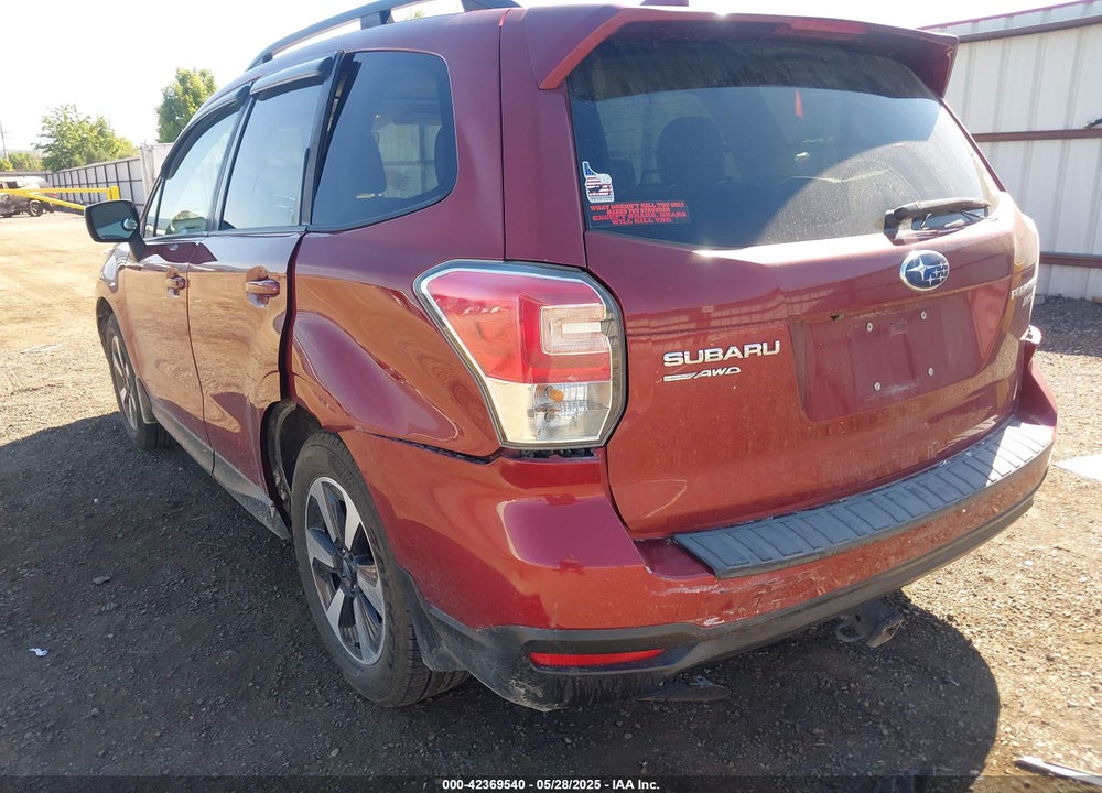 2017 SUBARU FORESTER 2.5I PREMIUM VIN: JF2SJAEC5HH404960
