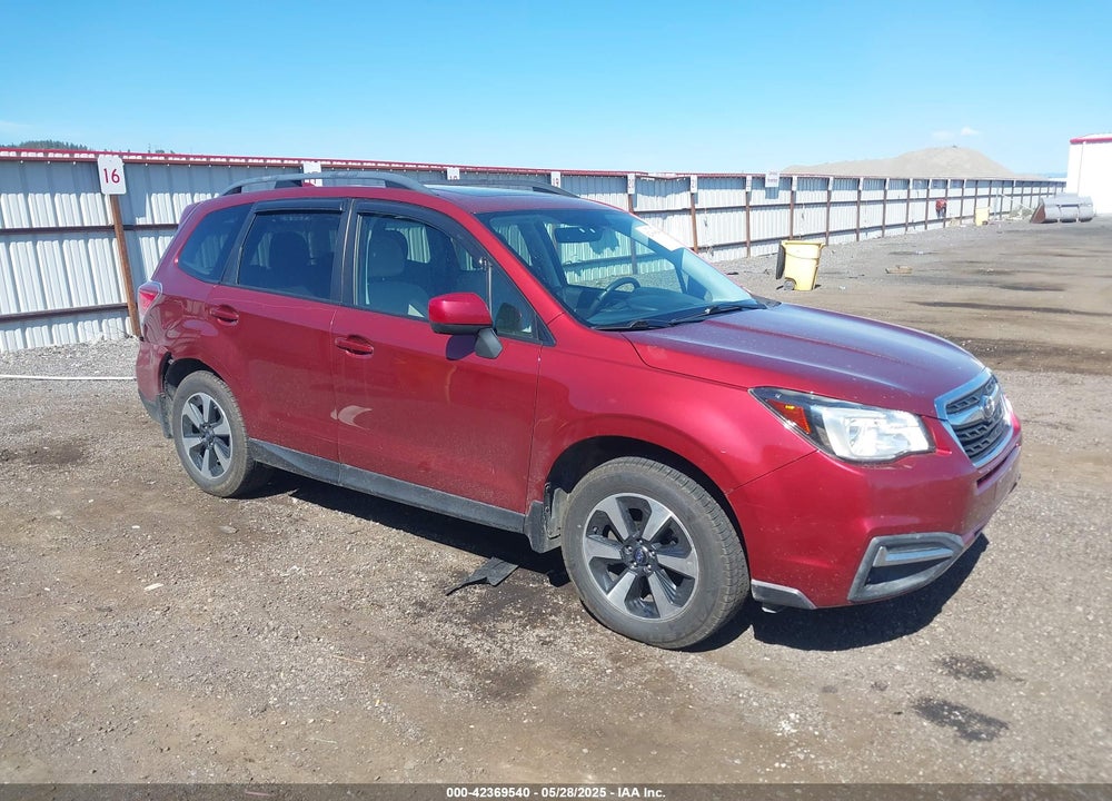 2017 SUBARU FORESTER 2.5I PREMIUM VIN: JF2SJAEC5HH404960