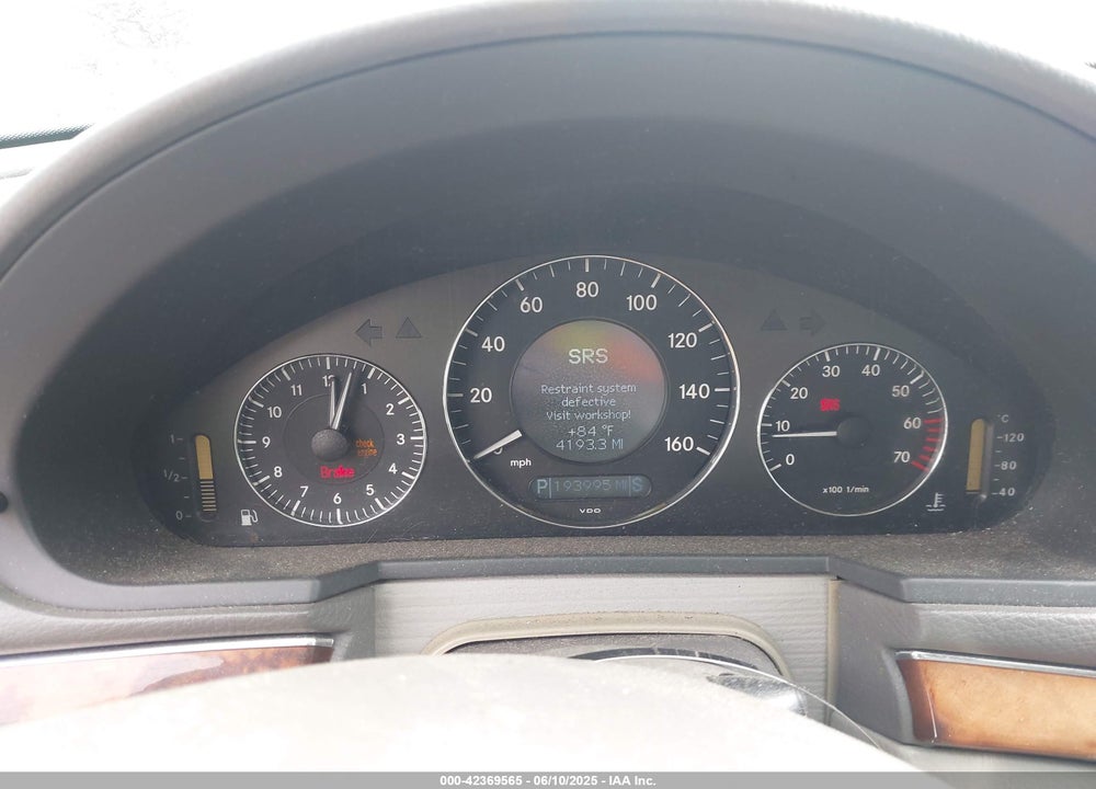 2003 MERCEDES-BENZ E 320 VIN: WDBUF65J33A128122