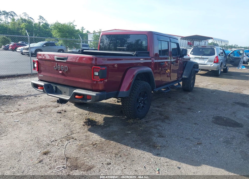 2021 JEEP GLADIATOR VIN: 1C6JJTEG8ML592381