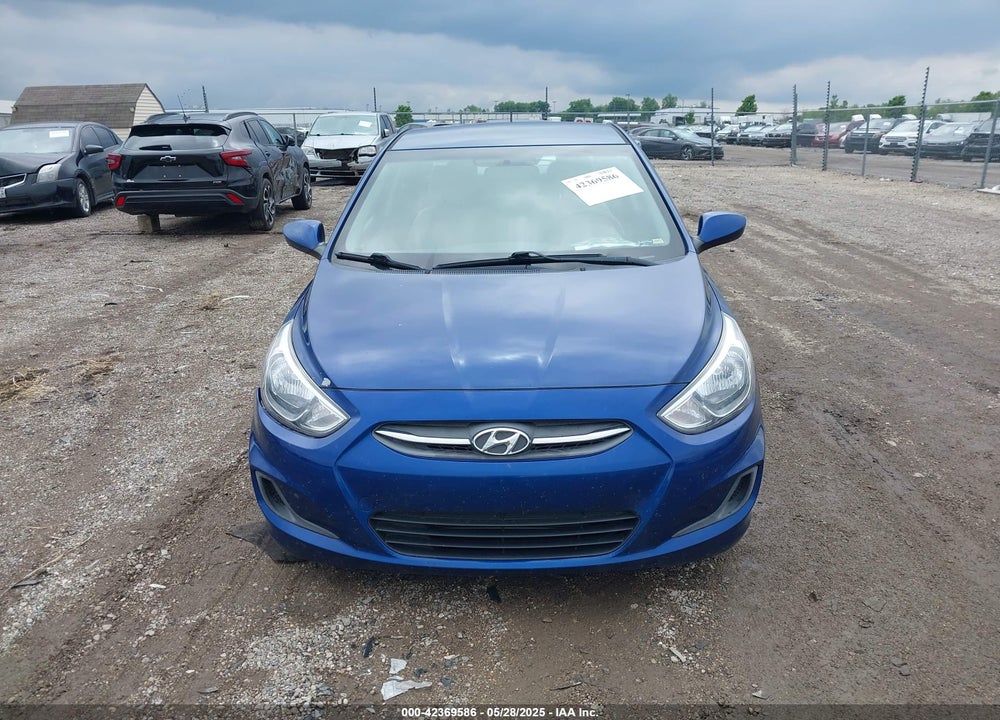 2017 HYUNDAI ACCENT VIN: KMHCT4AE5HU186320