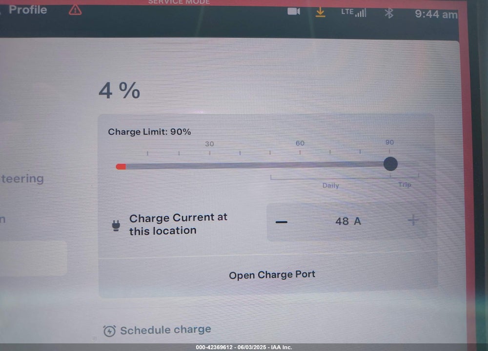 2019 TESLA MODEL X 100D/75D/LONG RANGE/STANDARD RANGE VIN: 5YJXCDE27KF204354
