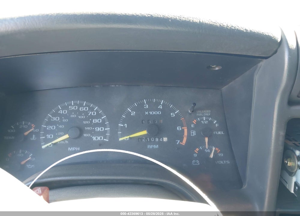 1997 CHEVROLET S-10 LS FLEETSIDE CMI VIN: 1GCCS1949V8179456