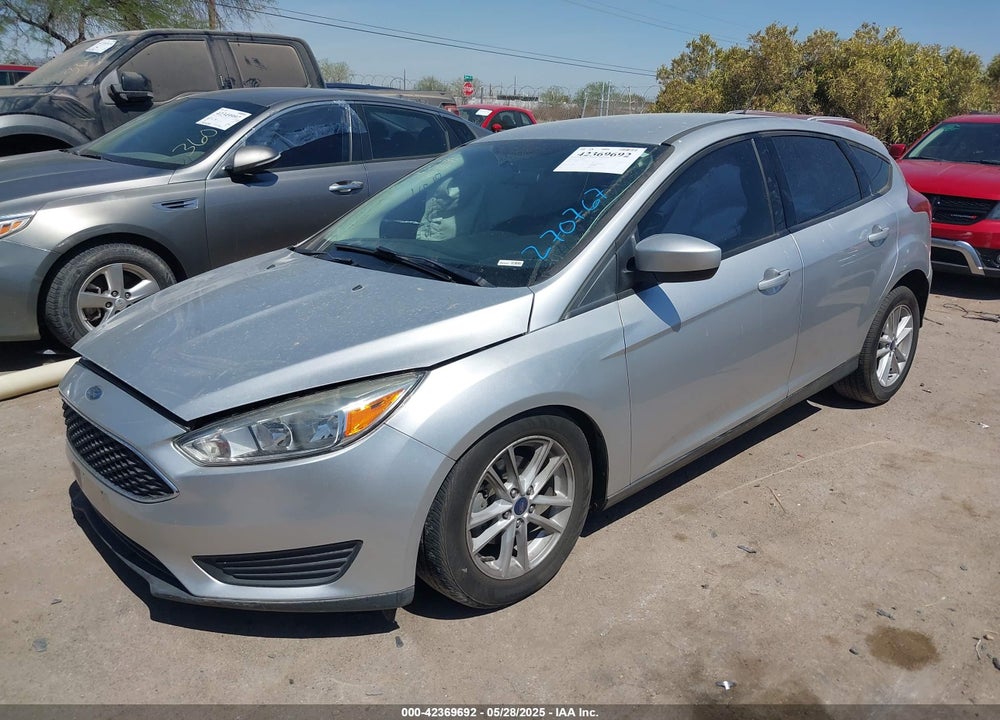 2018 FORD FOCUS SE VIN: 1FADP3K20JL270767