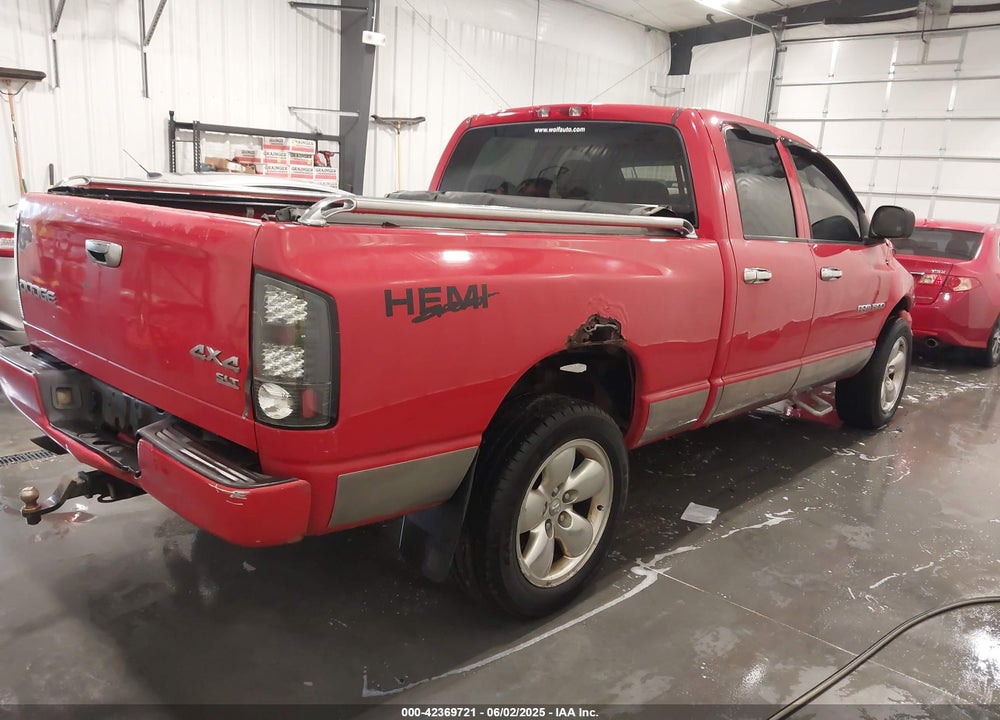 2004 DODGE RAM 1500 SLT/LARAMIE VIN: 1D7HU18D04S689879