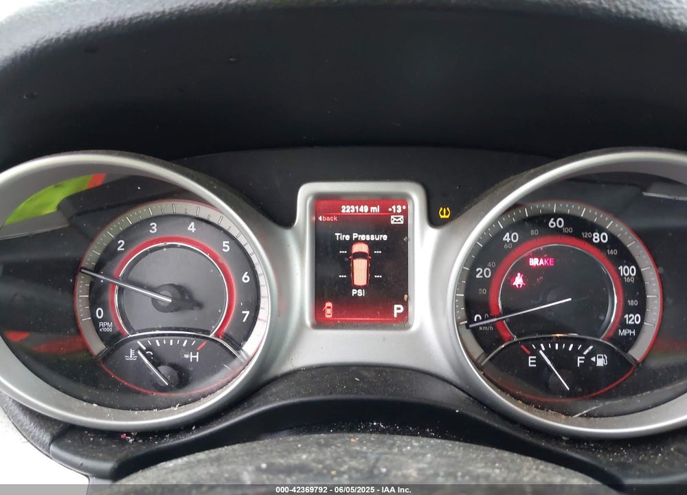 2015 DODGE JOURNEY VIN: 3C4PDCBB2FT536611