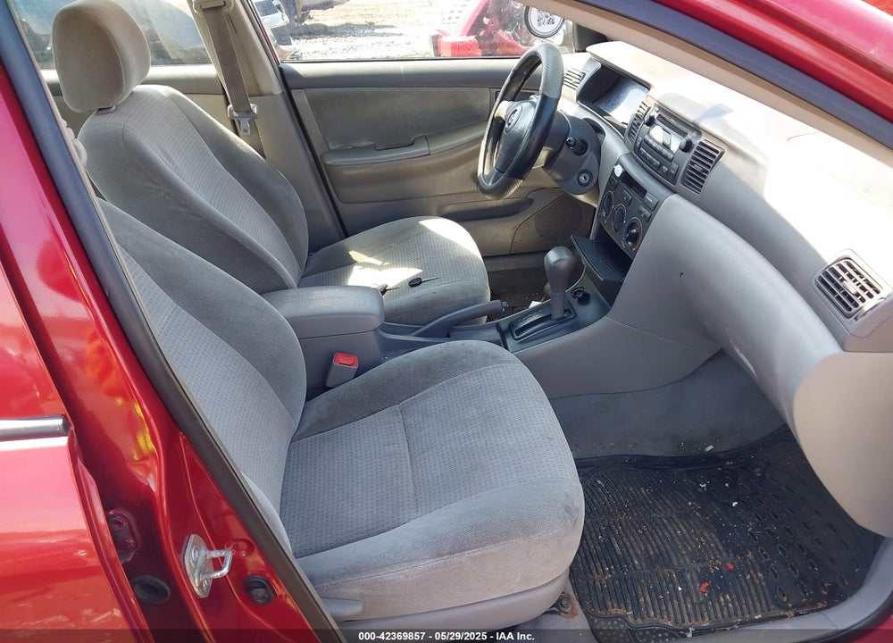2008 TOYOTA COROLLA CE VIN: 2T1BR32E68C935422