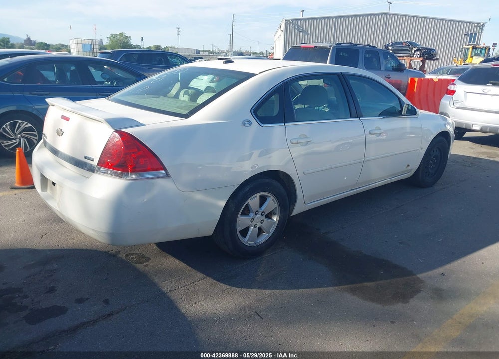 2007 CHEVROLET IMPALA LT VIN: 2G1WT58K179187858