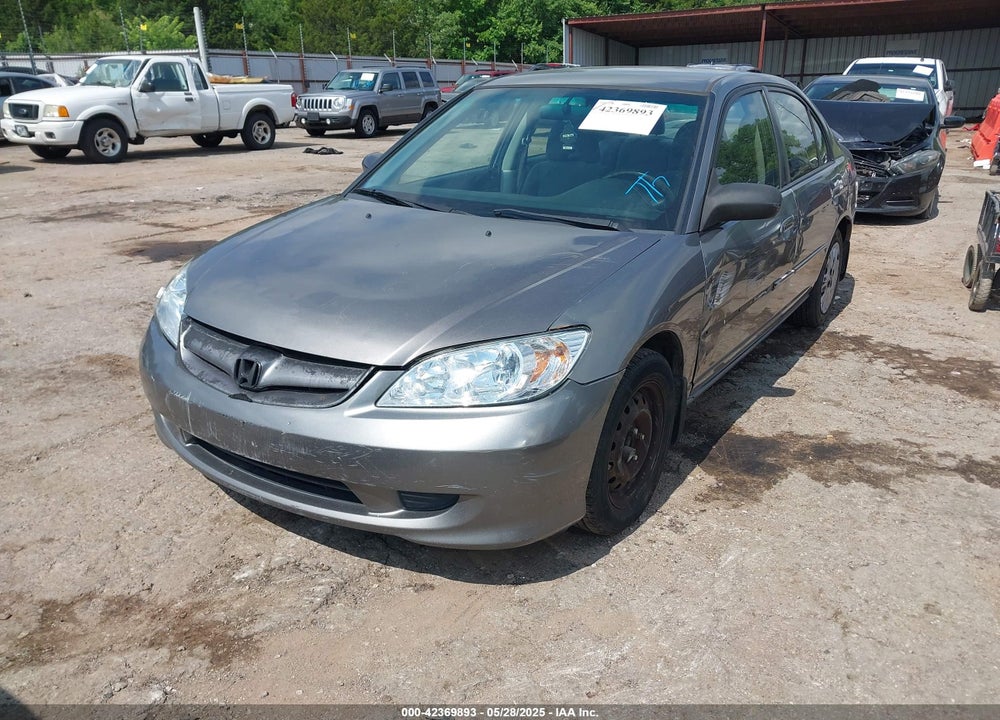 2004 HONDA CIVIC LX VIN: 1HGES16604L019090