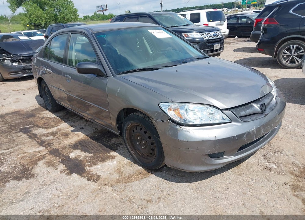 2004 HONDA CIVIC LX VIN: 1HGES16604L019090