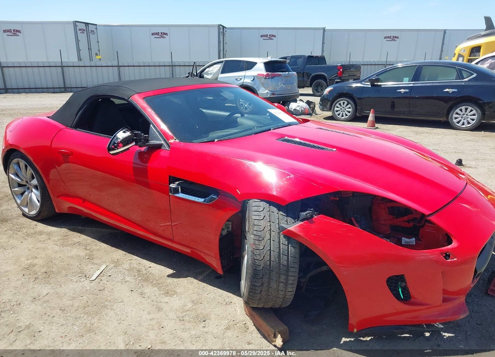 2014 JAGUAR F-TYPE VIN: SAJWA6E74E8K02916