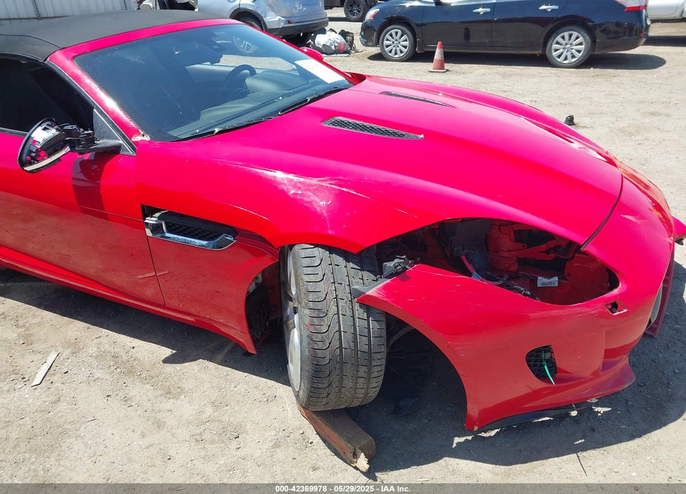 2014 JAGUAR F-TYPE VIN: SAJWA6E74E8K02916