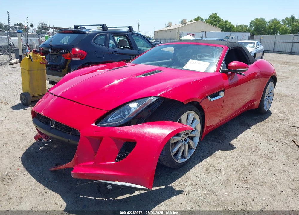 2014 JAGUAR F-TYPE VIN: SAJWA6E74E8K02916