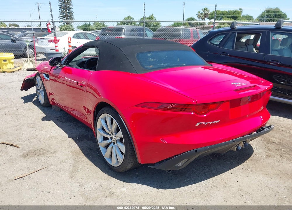 2014 JAGUAR F-TYPE VIN: SAJWA6E74E8K02916