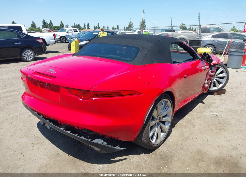 2014 JAGUAR F-TYPE VIN: SAJWA6E74E8K02916