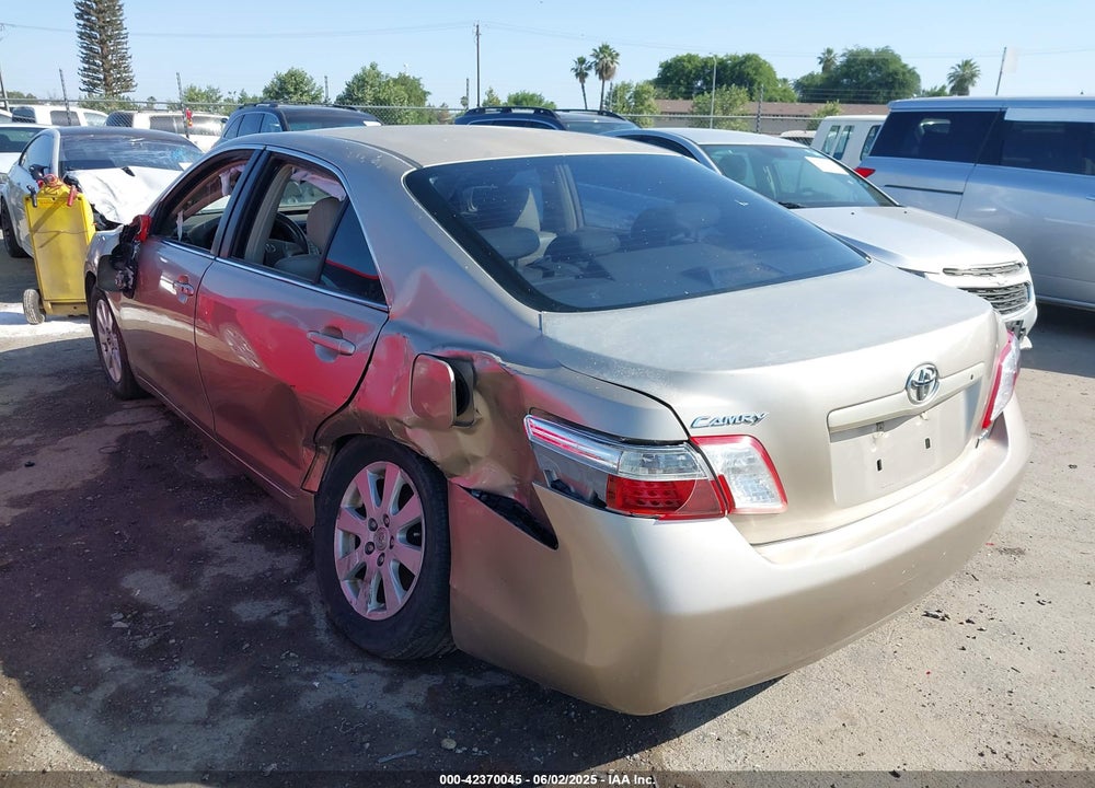 2007 TOYOTA CAMRY HYBRID VIN: JTNBB46K773033486