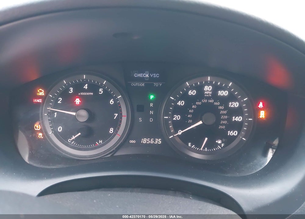 2007 LEXUS ES 350 VIN: JTHBJ46G872055360