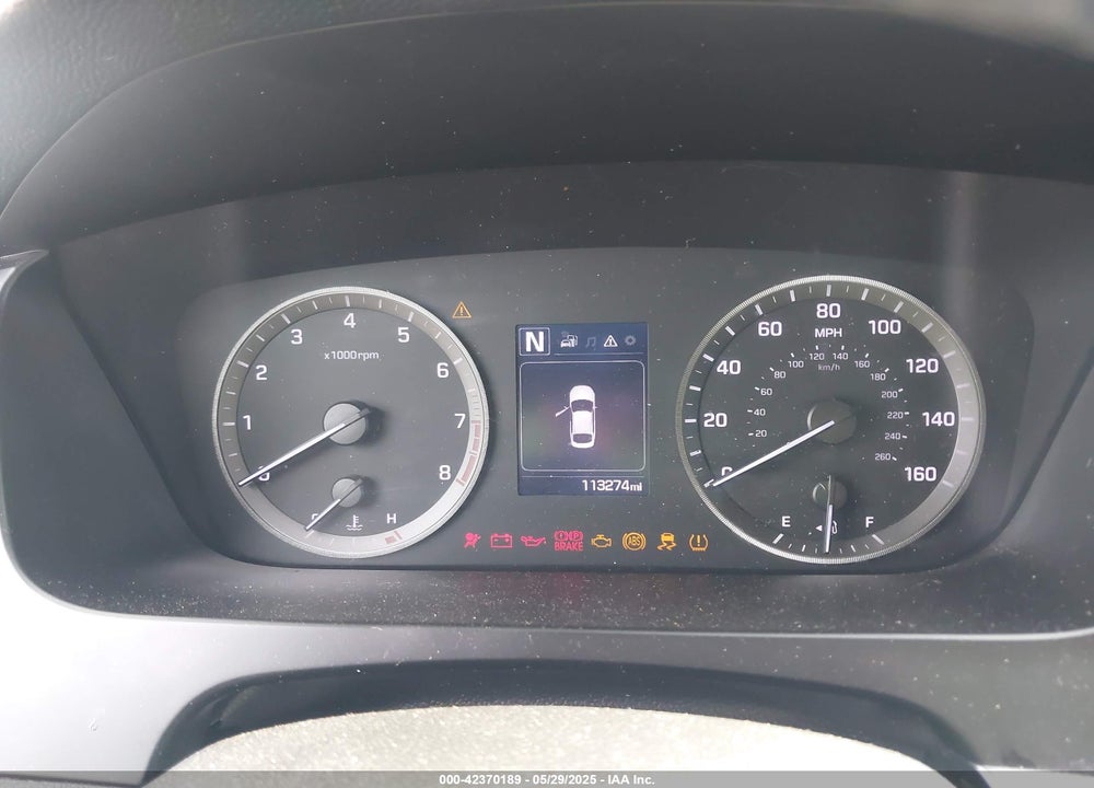 2017 HYUNDAI SONATA VIN: 5NPE34AF5HH442889