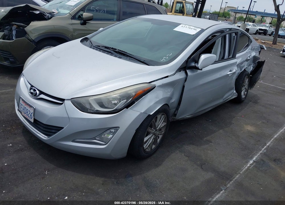 2014 HYUNDAI ELANTRA SE VIN: KMHDH4AEXEU084013