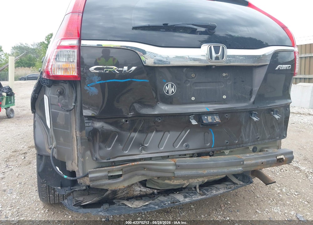 2016 HONDA CR-V VIN: 5J6RM4H58GL116519