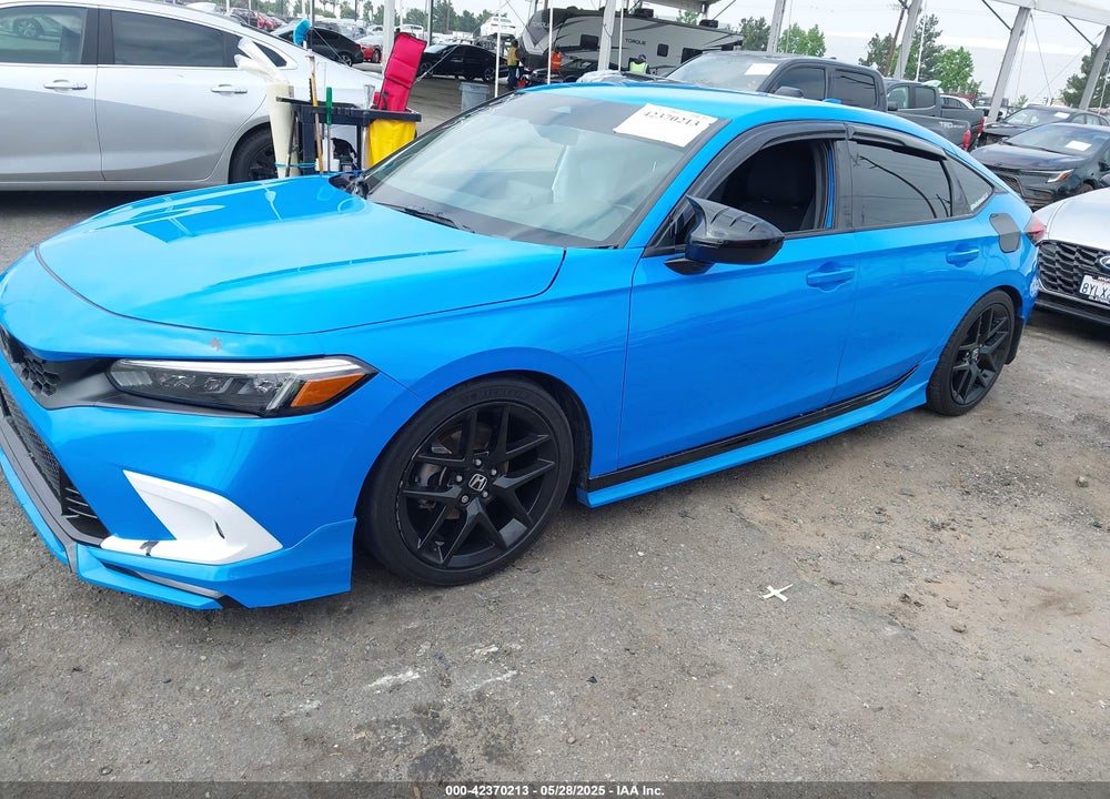 2022 HONDA CIVIC VIN: 19XFL2H87NE003547
