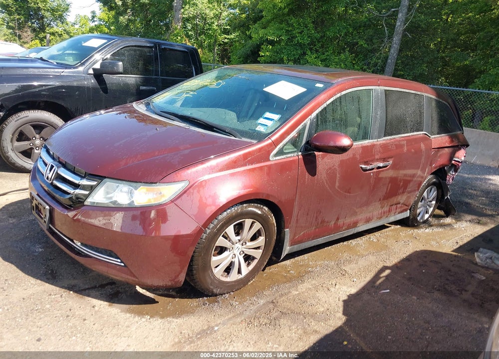 2016 HONDA ODYSSEY EX-L VIN: 5FNRL5H67GB037269